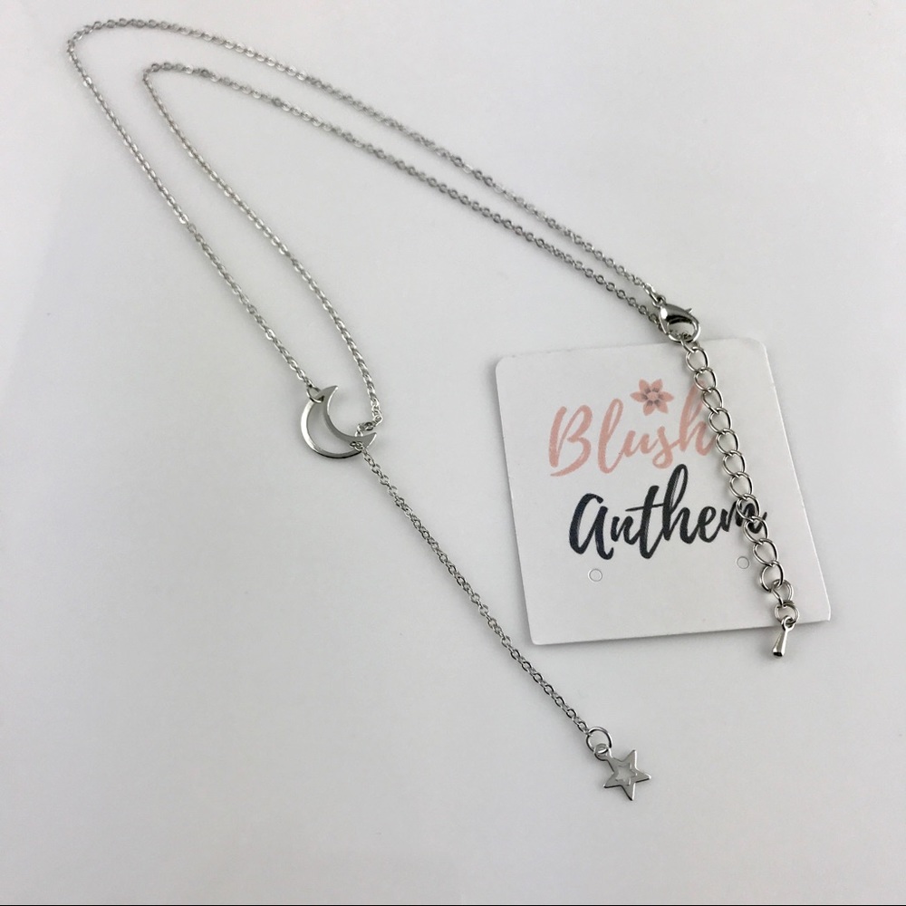 3 for $25✨Moon Stars Lariat boho necklace - Picture 7 of 8